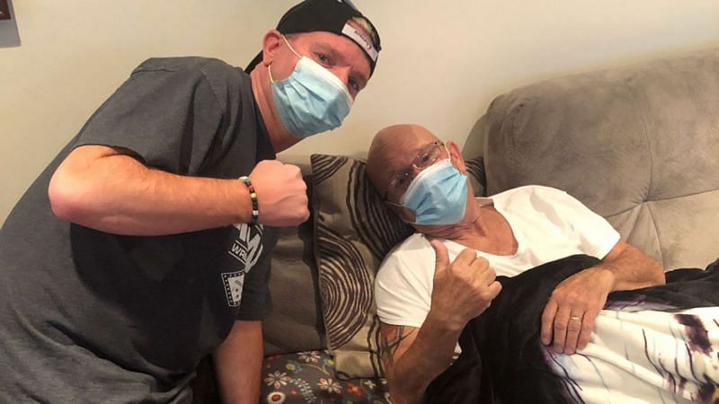 Gillberg after recovering from a heart attack in 2020
