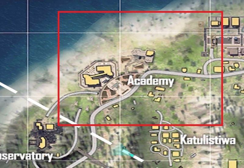 Academy on the Bermuda Remastered map
