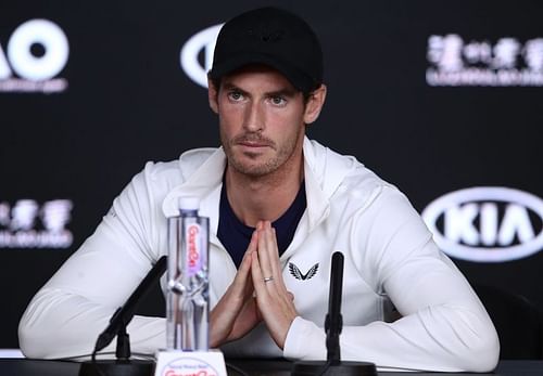 Andy Murray at the 2019 Australian Open