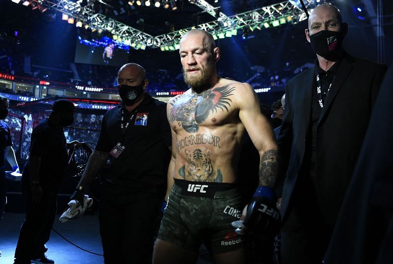 Conor McGregor lost to Dustin Poirier via TKO after getting hit with numerous kicks to the leg