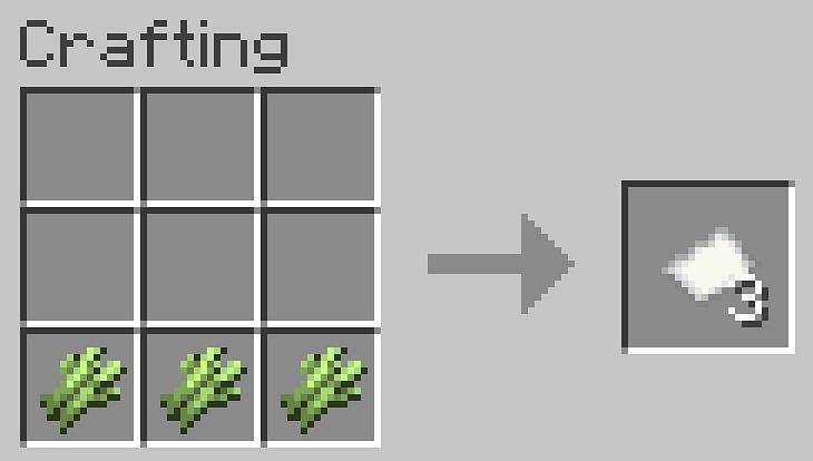 How to craft paper in Minecraft