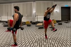 Watch: Rishabh Pant sweats hard in the gym before third Test at SCG