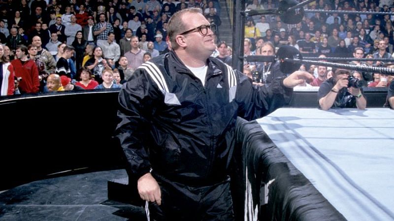 Drew Carey lasted three minutes in the 2001 WWE Royal Rumble