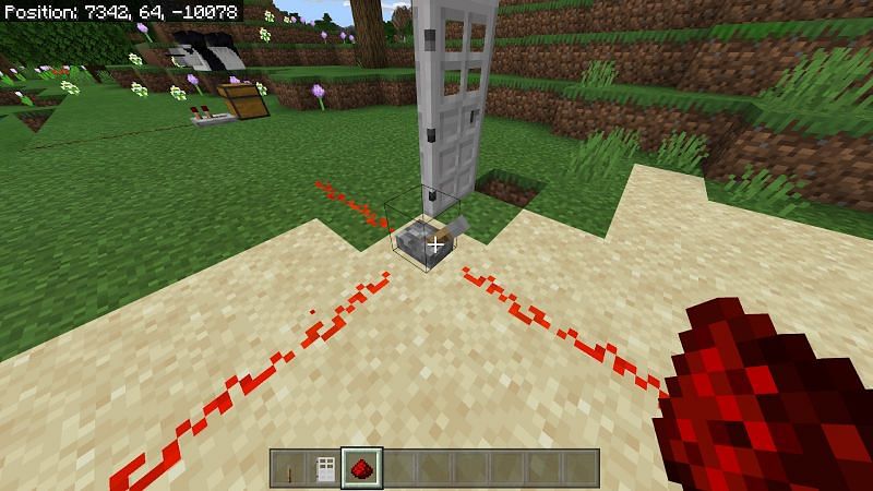 You can use these levers in conjunction with iron doors to protect yourself or villagers from zombies