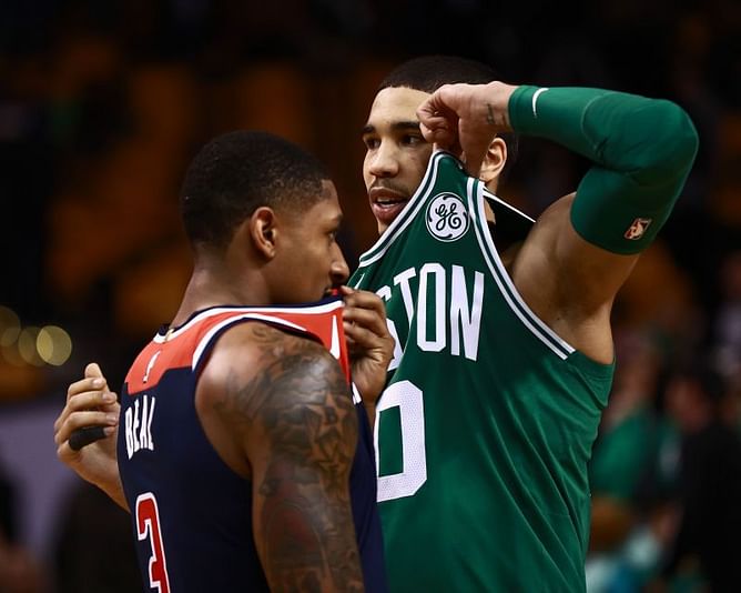Washington Wizards vs Boston Celtics Prediction: Combined starting 5 featuring Bradley Beal and Jayson Tatum
