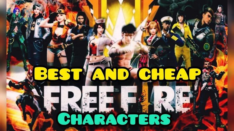 Free Fire&#039;s unique characters can be purchased from the in-game store by spending diamonds or gold coins (Image via Sportskeeda)