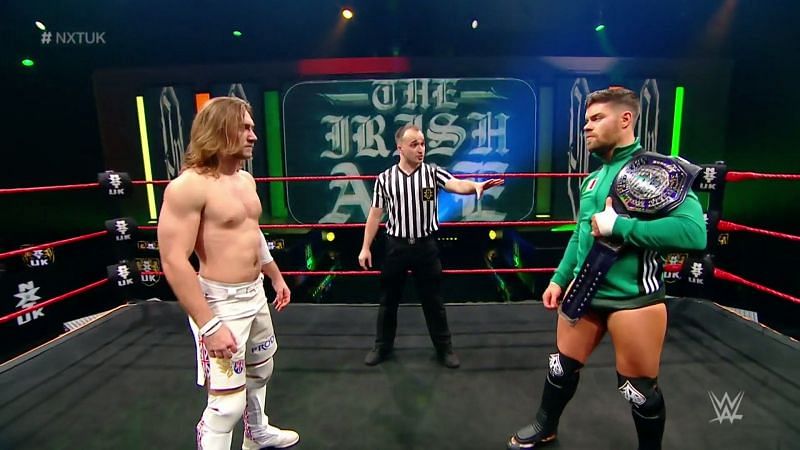 Ben Carter made his NXT UK in-ring debut tonight and Triple H is a big fan.