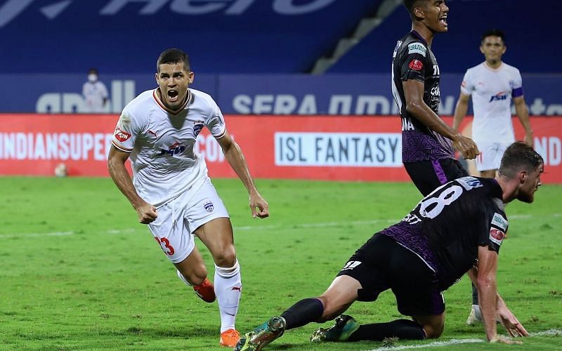 Cleiton Silva has been effective for Bengaluru FC as a winger-cum-forward. (Image: ISL)