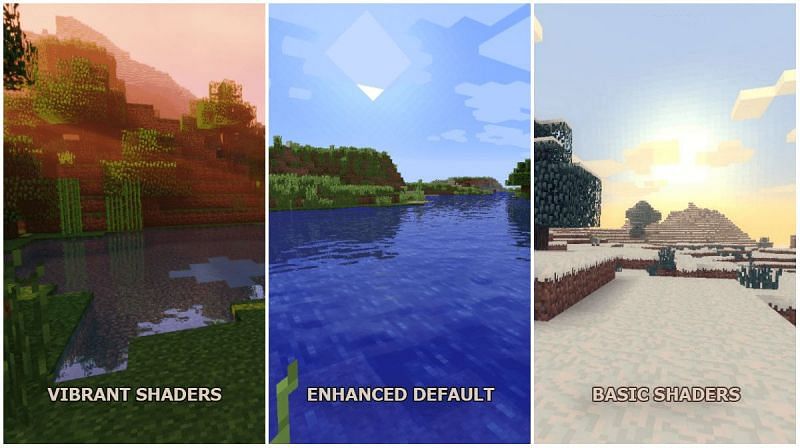 shaders for minecraft java editionlow end pc