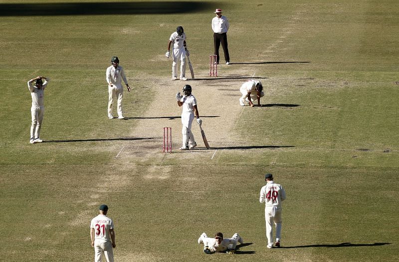 Tim Paine dropped three catches on Day 5 of the Sydney Test.