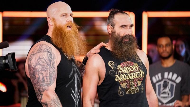 Erick Rowan and Luke Harper in WWE