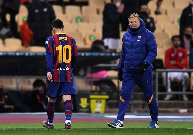 Messi was suspended for the most recent La Liga clash against Elche