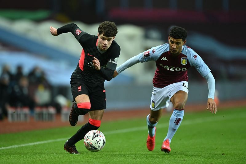 Villa&#039;s youth side - including Callum Rowe, pictured above, performed admirably tonight.