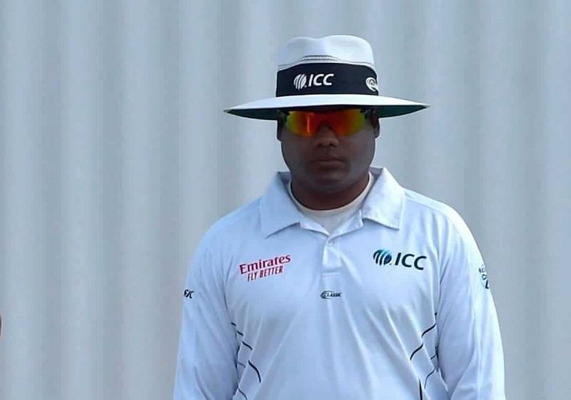 Nitin Menon has never officiated a pink-ball Test.