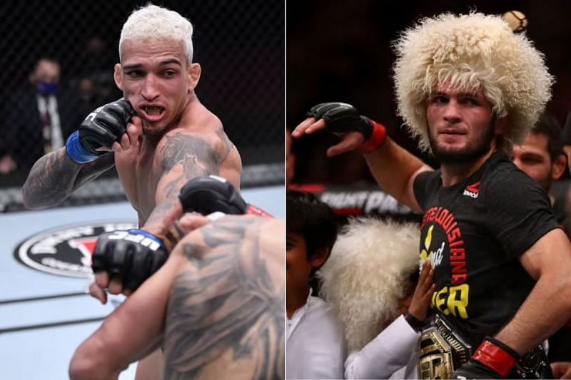 Charles Oliveira Khabib Nurmagomedov 