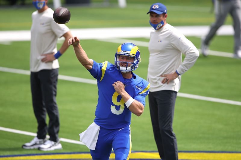 Los Angeles Rams quarterback John Wolford