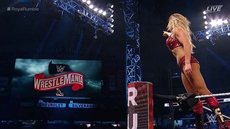 Charlotte Flair won the 2020 WWE Women