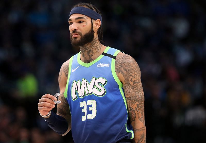 Willie Cauley-Stein of the Dallas Mavericks at American Airlines Center.