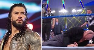Roman Reigns reacts to SmackDown's controversial ending