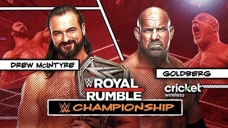 WWE Champion Drew McIntyre believes he and Goldberg will surprise people at the Royal Rumble on Sunday.
