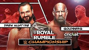 "I genuinely believe we can give everyone a big surprise" - Drew McIntyre on his match with Goldberg at the WWE Royal Rumble