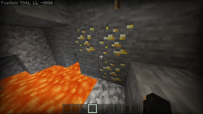 Gold ore