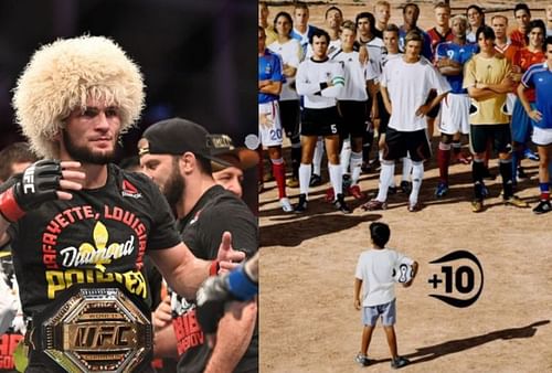 Khabib Nurmagomedov has posted his version of the iconic Jose+10