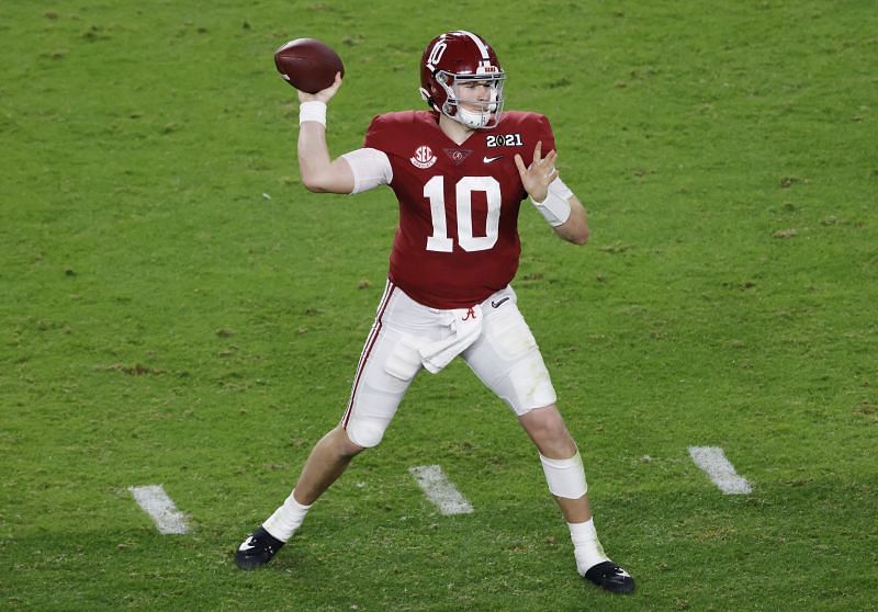 Alabama quarterback Mac Jones