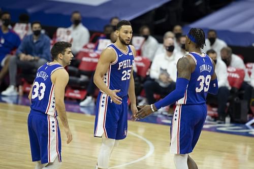 An in-form Philadelphia 76ers take on the Boston Celtics again.