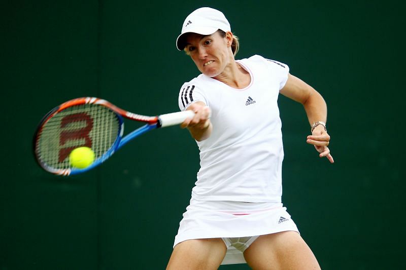 Justine Henin at Wimbledon 2010