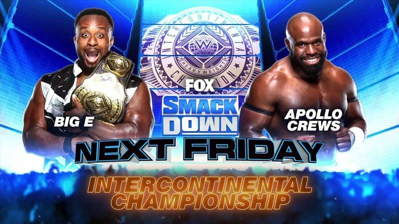 A rematch for Big E&#039;s title is in the books for next week&#039;s SmackDown.