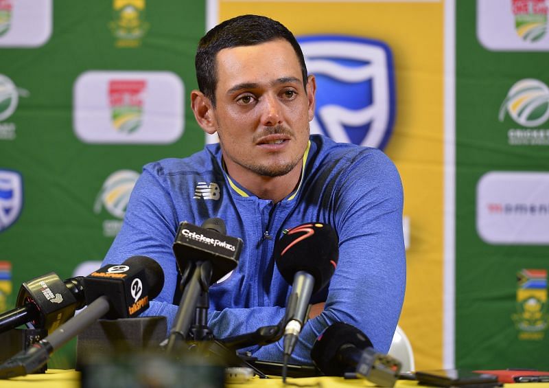 Quinton de Kock is serving as South Africa&#039;s Test captain for the 2020-21 season