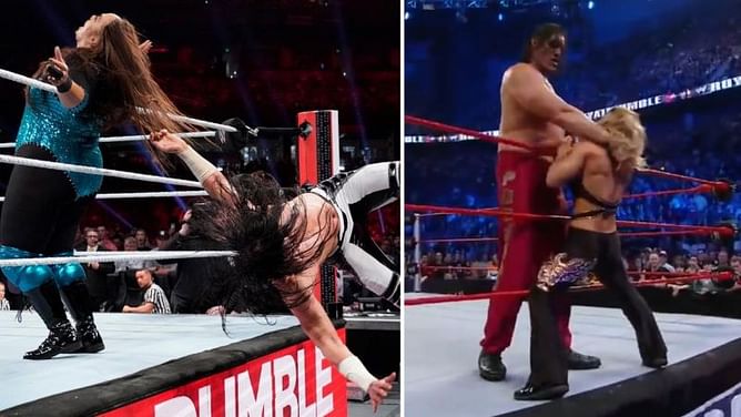 5 Male Superstars who were eliminated by women in the Royal Rumble
