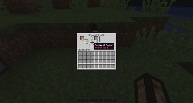 potion of poison minecraft