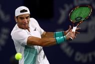Malek Jaziri at Dubai Duty Free Tennis 2020