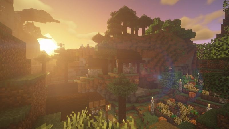 minecraft 1.14 shader texture pack