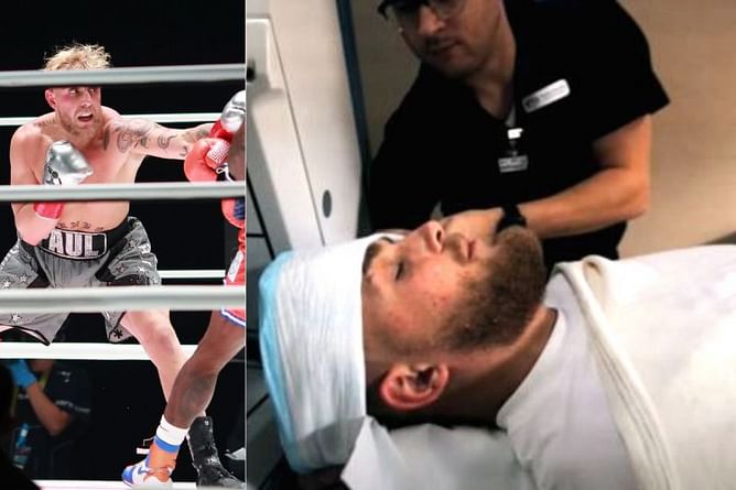 Why Jake Paul was hospitalized just before his fight against Nate Robinson