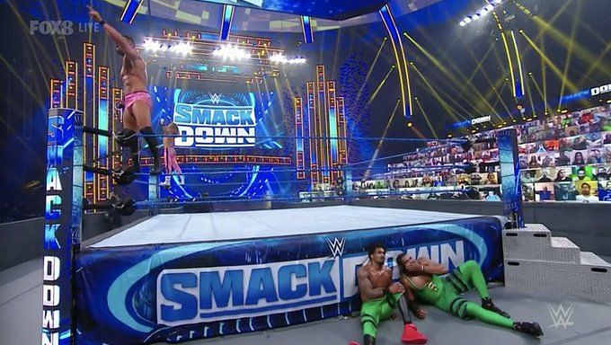 The party is over on SmackDown