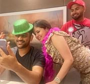 Sakshi Dhoni shares endearing picture with Rishabh Pant and MSD