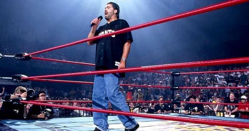 Vince Russo also appeared as an on-screen character in WCW
