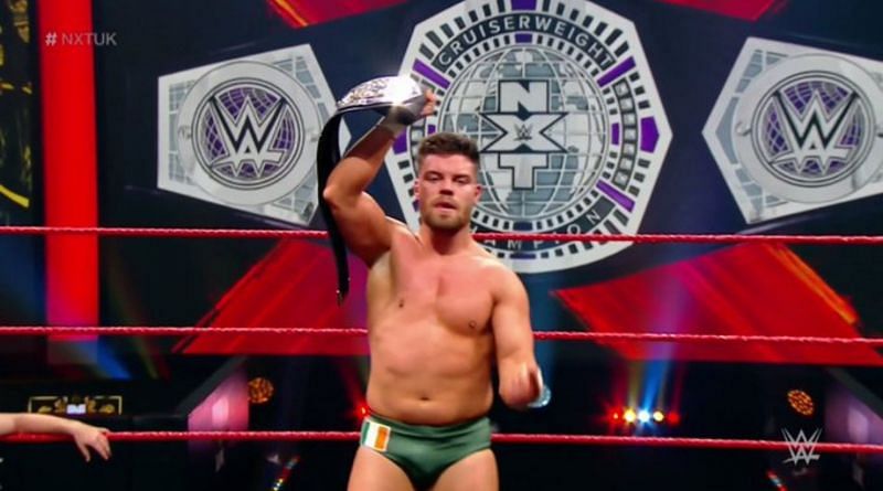 Jordan Devlin retained the Cruiserweight title on NXT UK
