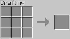 open a 3x3 crafting table menu