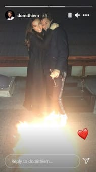 The picture posted by Dominic Thiem on his Instagram handle