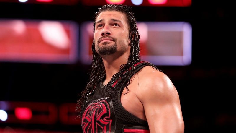 Roman Reigns on the RAW after WrestleMania 33.