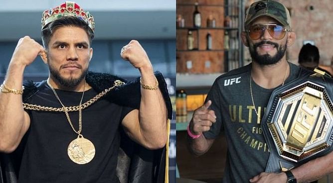 "I'd knock his a** out in 1 minute" - Henry Cejudo calls out UFC flyweight champion Deiveson Figueiredo