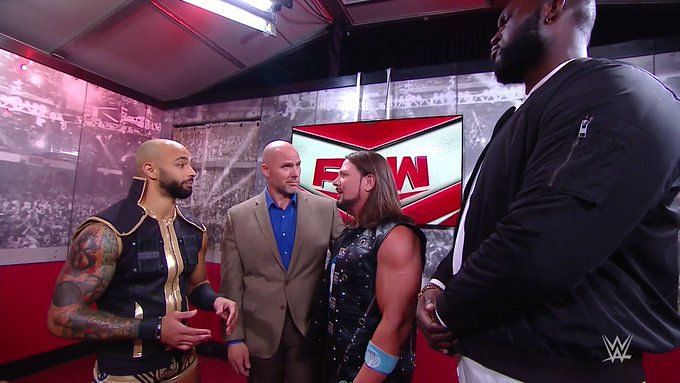 Ricochet possibly has a new feud in the making on WWE RAW