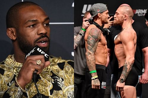 Jon Jones thinks Conor McGregor will beat Dustin Poirier at UFC 257