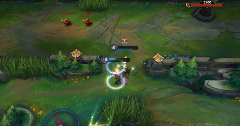 Katarina in her new WIld Rift ult animation (Screengrab via Wild Rift Trailer)