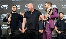 Watch: Conor McGregor cheered in Khabib country as he reaches the Fighter Hotel at Fight Island