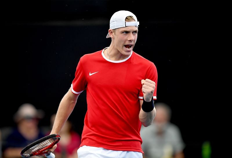 Denis Shapovalov at the 2020 ATP Cup